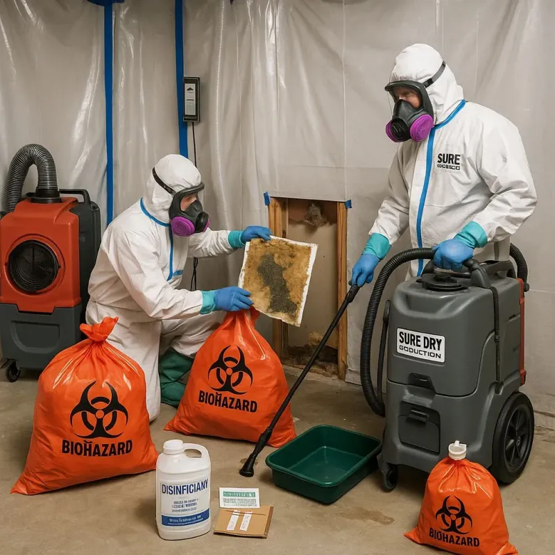 Contaminated Water Handling Protocols process in Mahnomen, MN